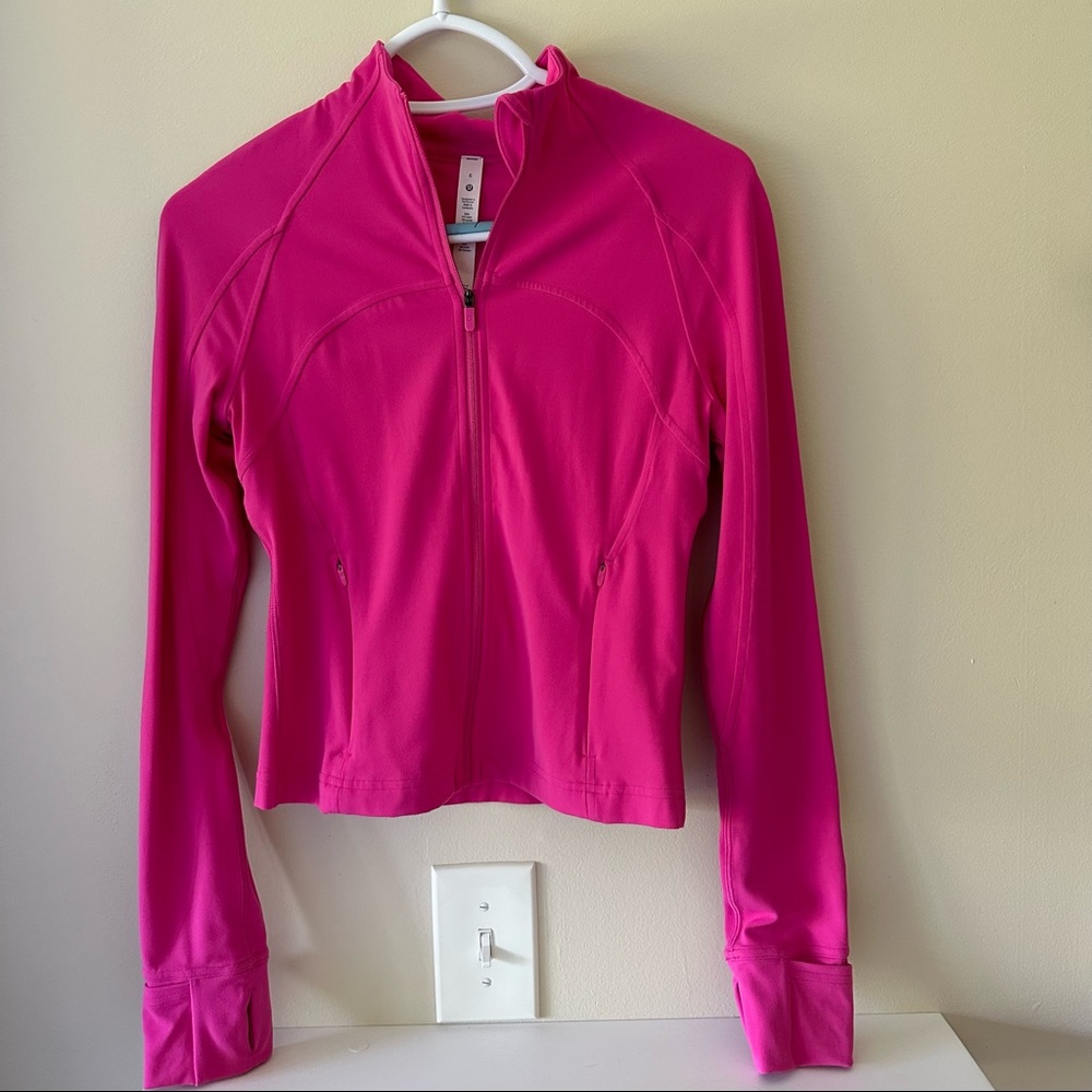 Lululemon Define Jacket Nulu Sonic Pink Size 6